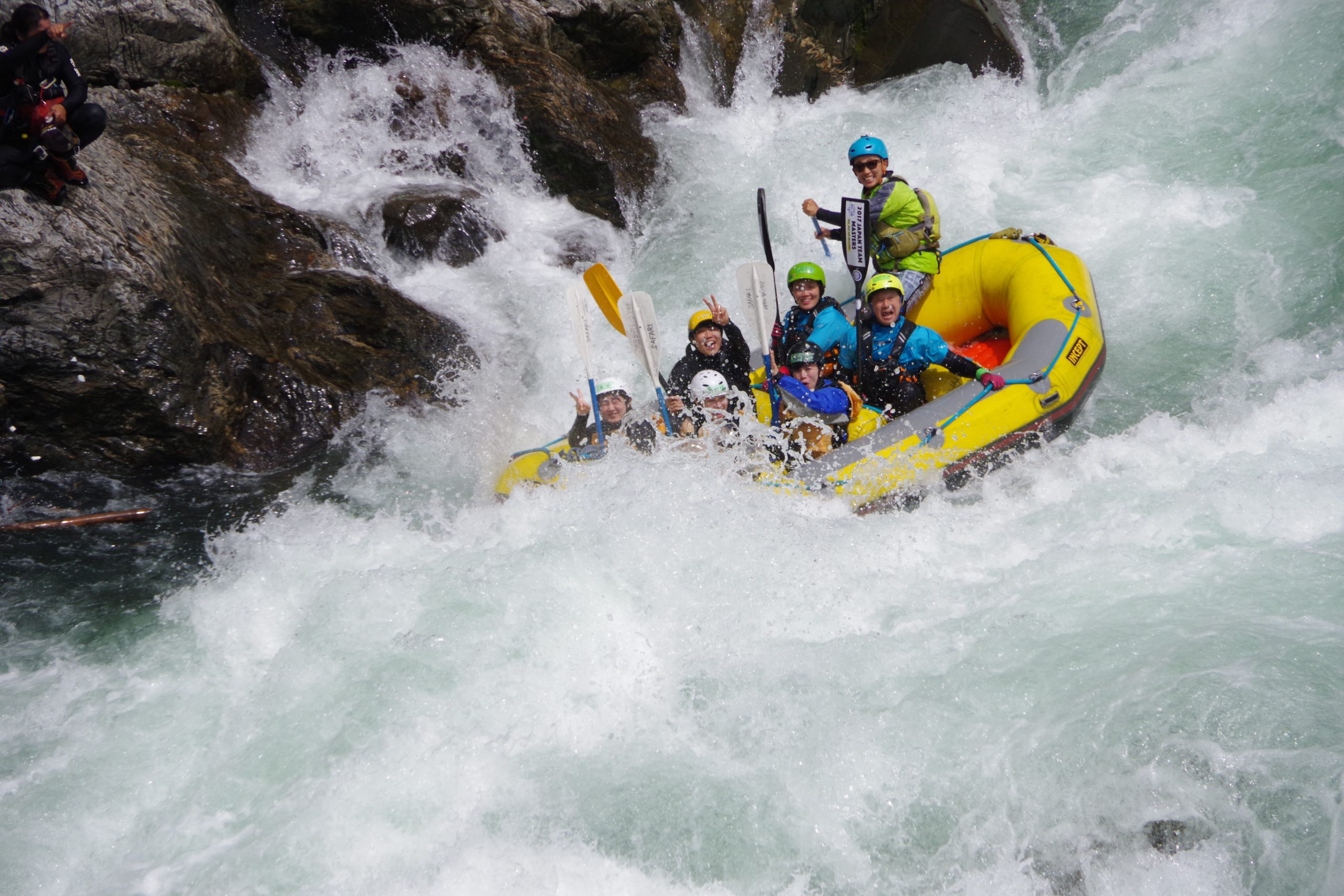 吉野川ラフティング
