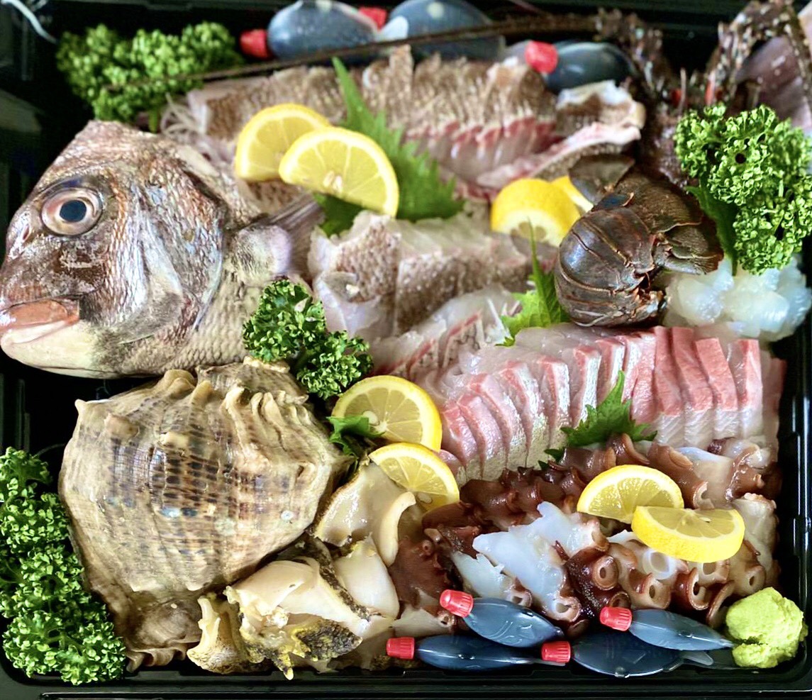 吉野川クラウドシップ 刺身盛り合わせ