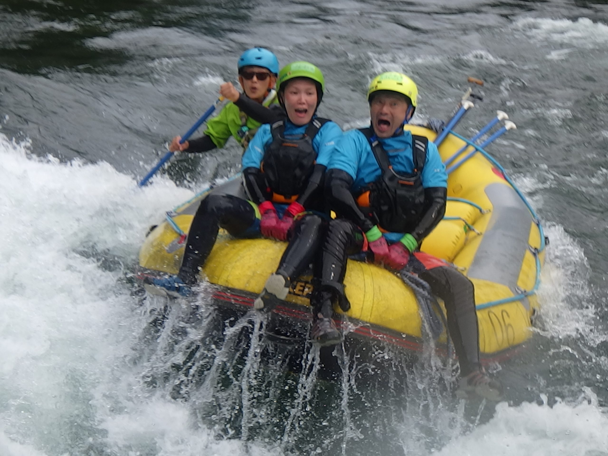 四国ラフティング