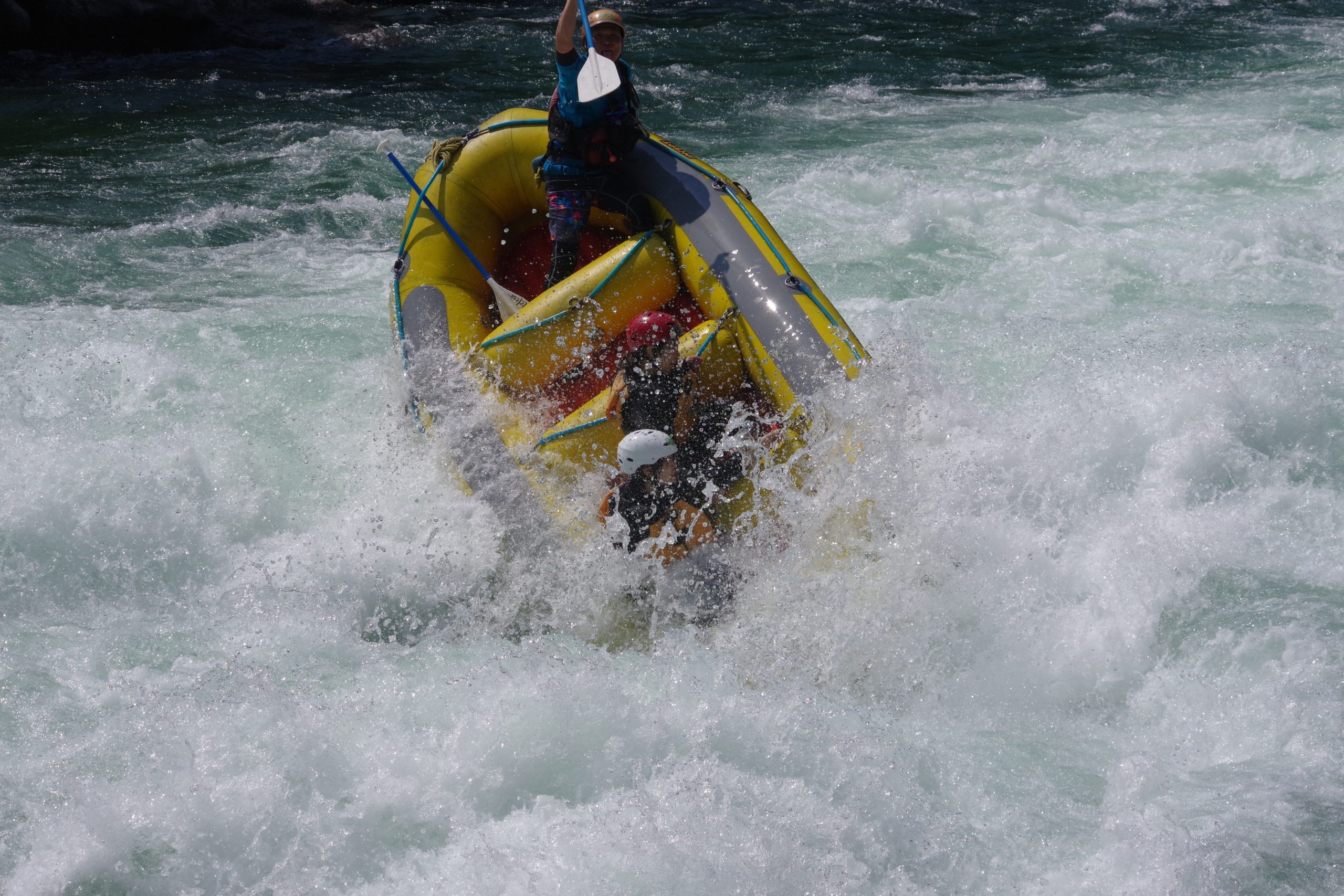 吉野川ラフティング